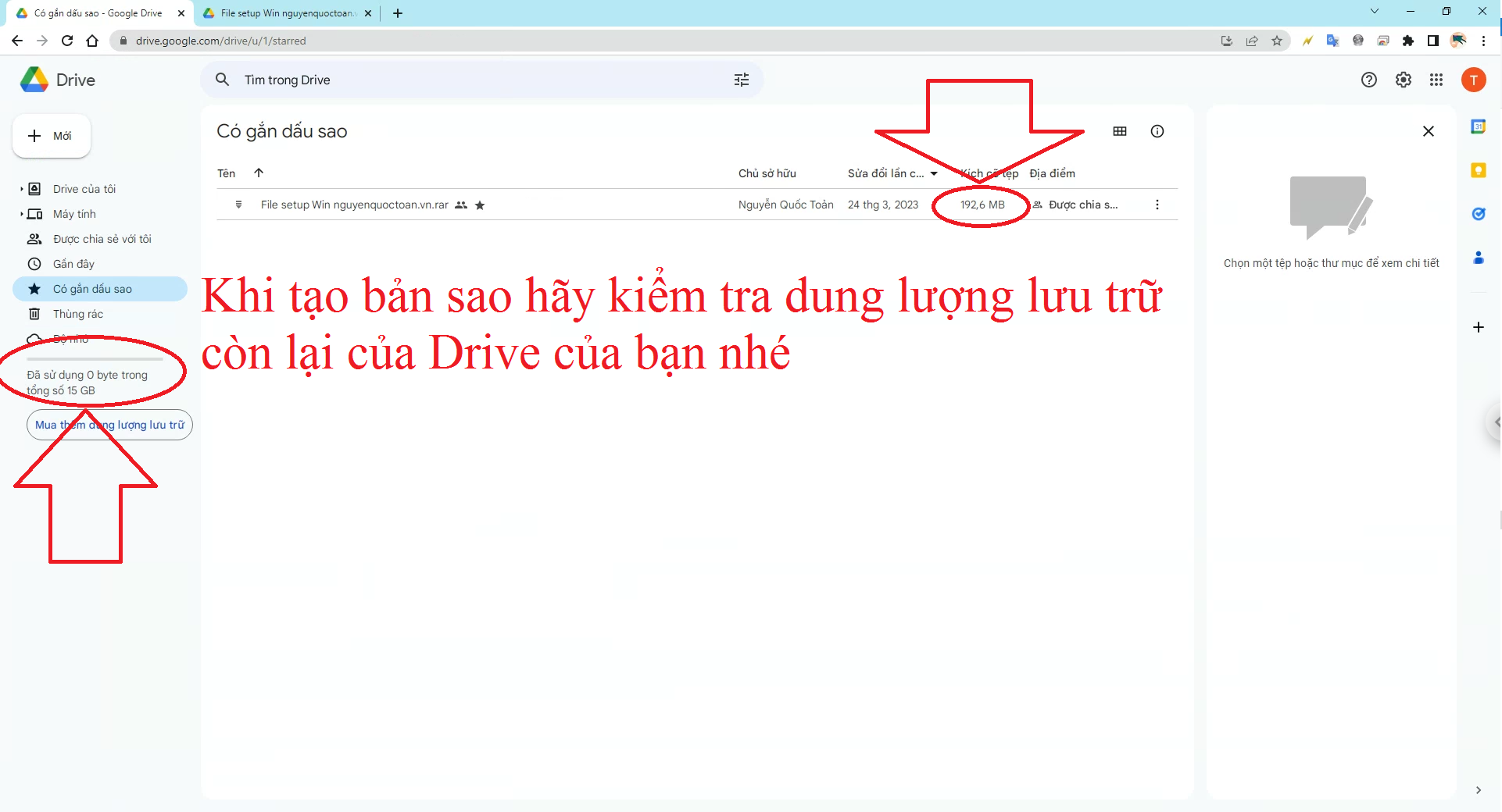 Cách tải file Google Drive hết lượt tải giới hạn sau 24h